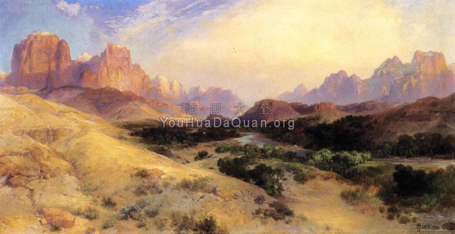 Zion Valley, South Utah - 托马斯·莫兰